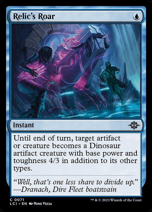 Relic's Roar - FOIL
