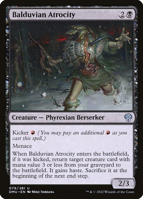 Balduvian Atrocity - FOIL