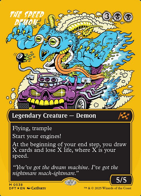 The Speed Demon - FOIL