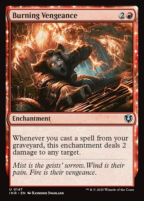 Burning Vengeance - FOIL