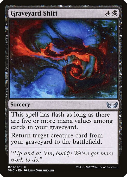 Graveyard Shift - FOIL
