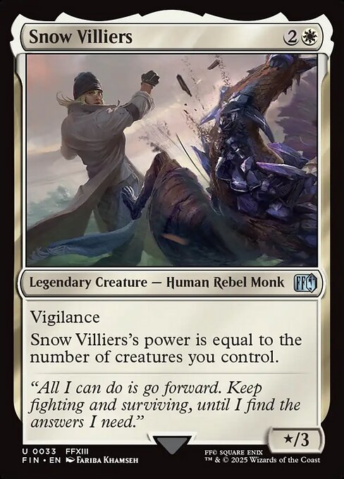 Snow Villiers - FOIL