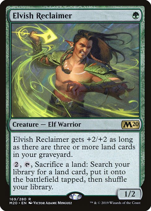 Elvish Reclaimer - FOIL