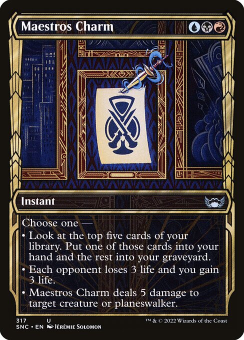 Maestros Charm - FOIL