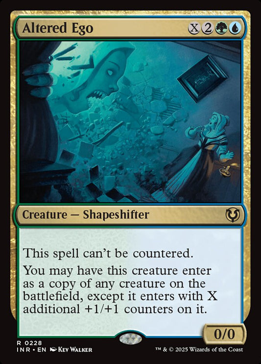 This Is An Image Of The Magic The Gathering Card Altered Ego From The Set Innistrad Remastered - Designed By Artist Kev Walker