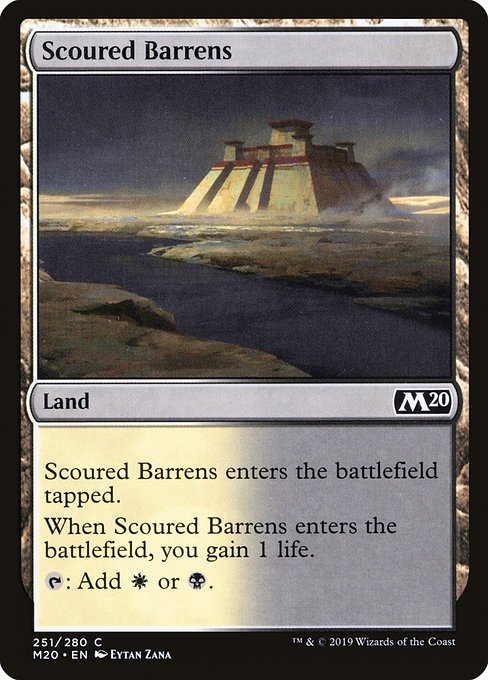 Scoured Barrens - FOIL