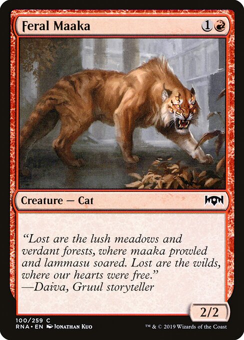 Feral Maaka - FOIL