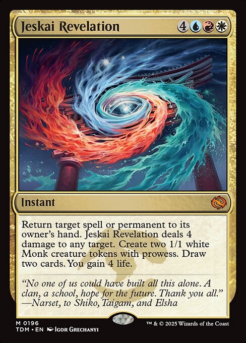 Jeskai Revelation - FOIL
