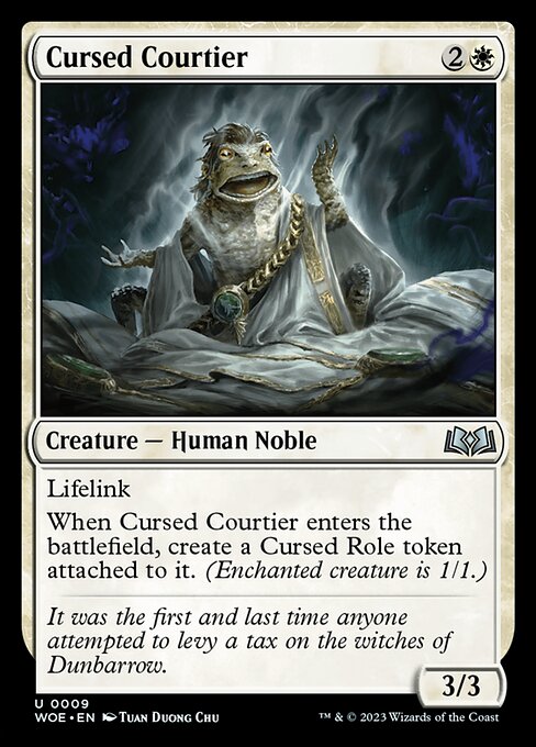 Cursed Courtier - FOIL
