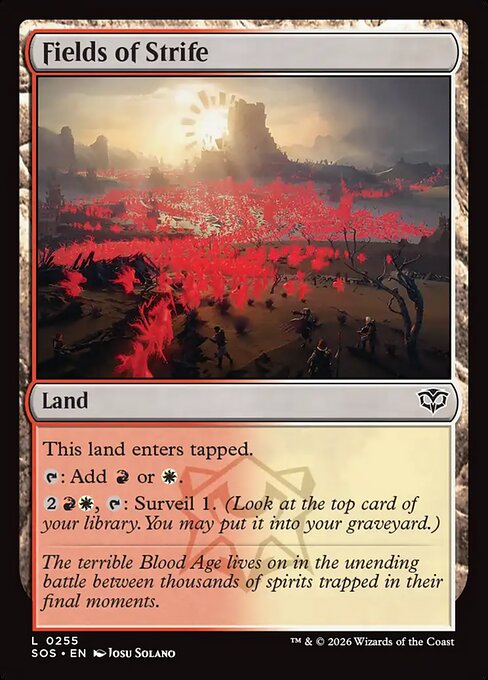 Fields of Strife - FOIL
