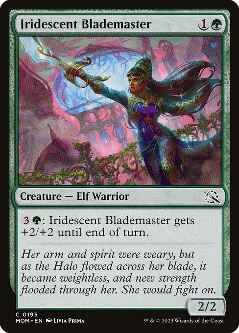 Iridescent Blademaster - FOIL