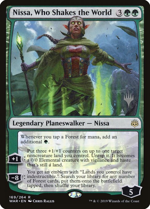 Nissa, Who Shakes the World - FOIL
