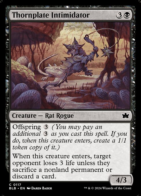 Thornplate Intimidator - FOIL
