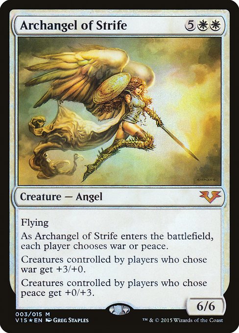 Archangel of Strife - FOIL