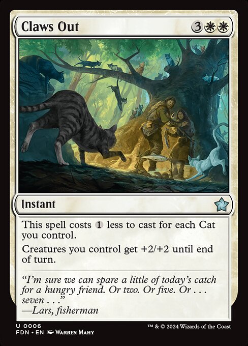 Claws Out - FOIL