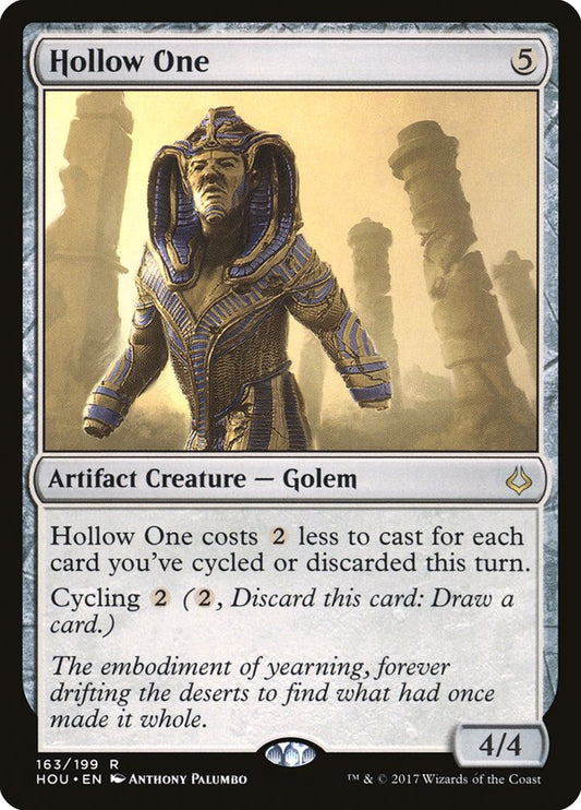 This Is An Image Of The Magic The Gathering Card Hollow One From The Set Hour of Devastation - Designed By Artist Anthony Palumbo