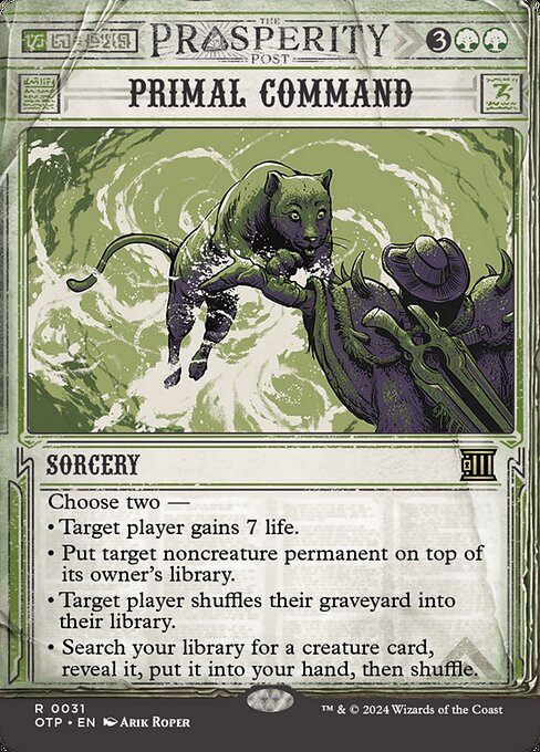 Primal Command - FOIL