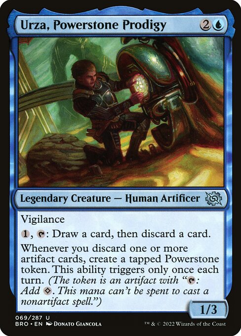 Urza, Powerstone Prodigy - FOIL