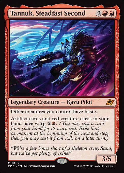 Tannuk, Steadfast Second - FOIL