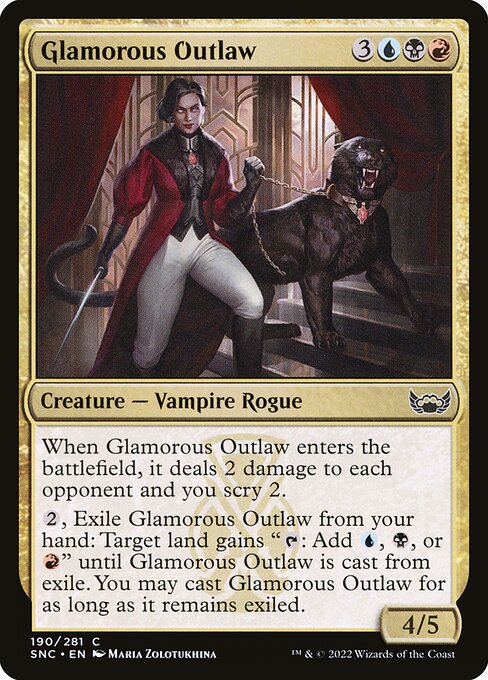 Glamorous Outlaw - FOIL