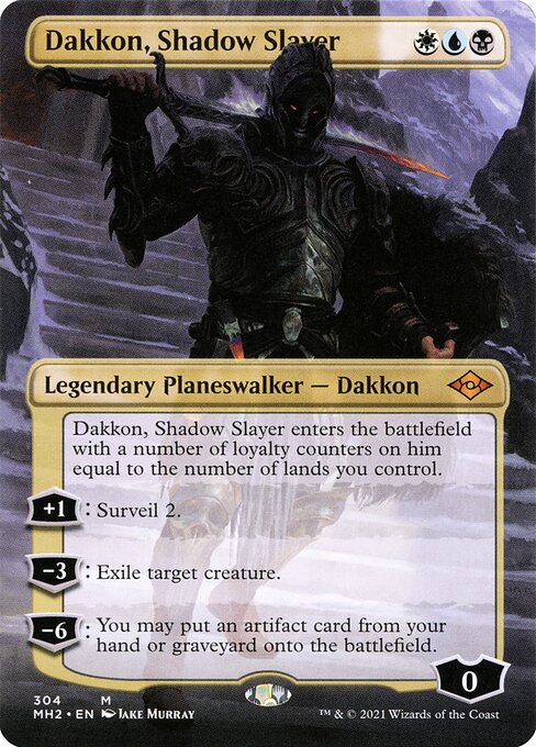 Dakkon, Shadow Slayer - FOIL