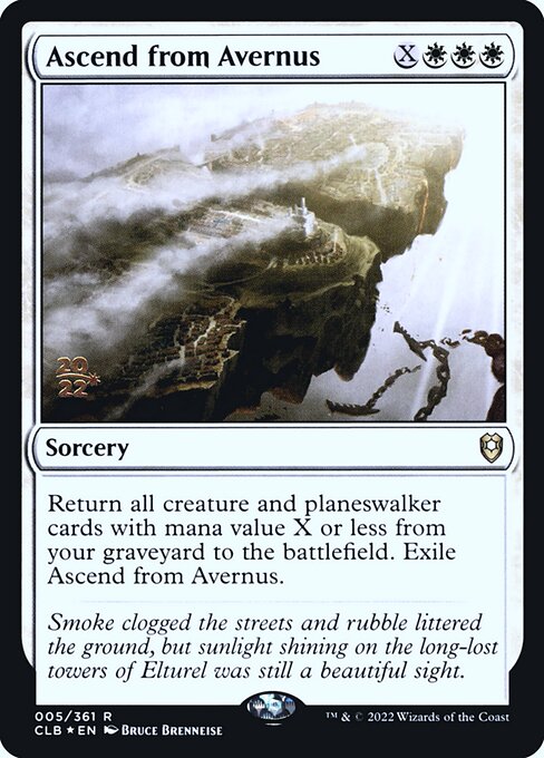 Ascend from Avernus - FOIL