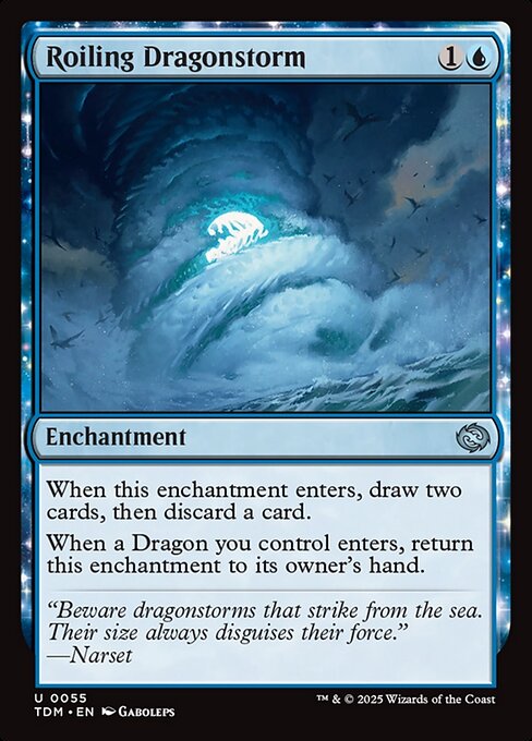 Roiling Dragonstorm - FOIL