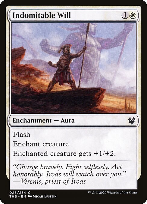 Indomitable Will - FOIL