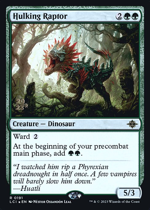 Hulking Raptor - FOIL