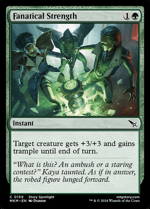 Fanatical Strength - FOIL