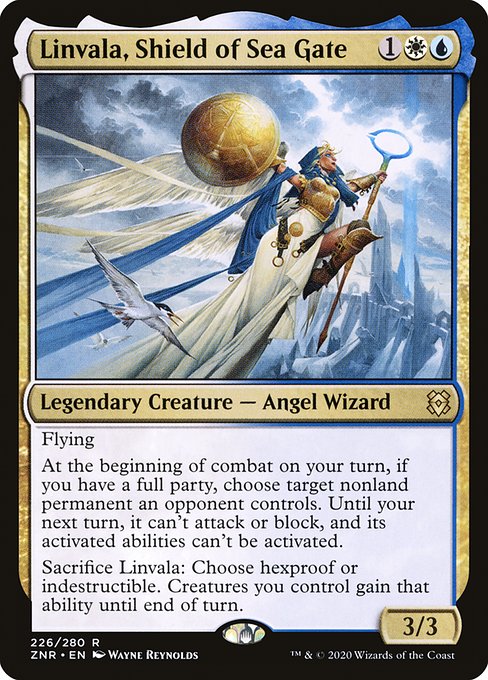 Linvala, Shield of Sea Gate - FOIL