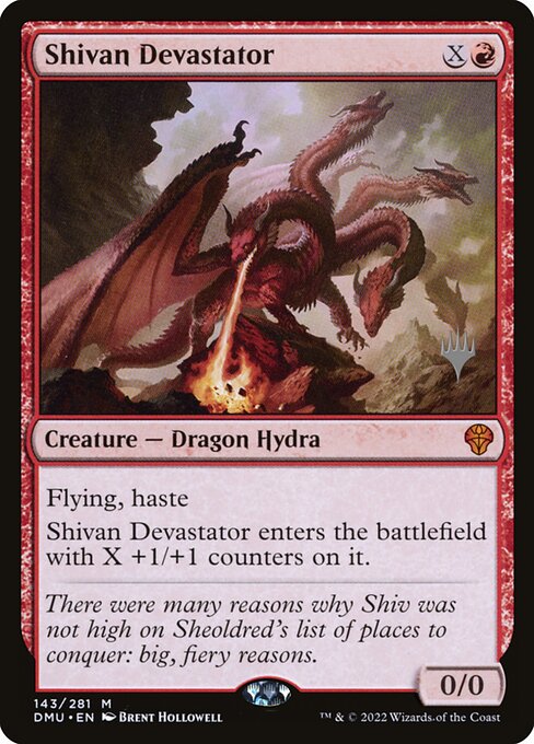 Shivan Devastator - FOIL