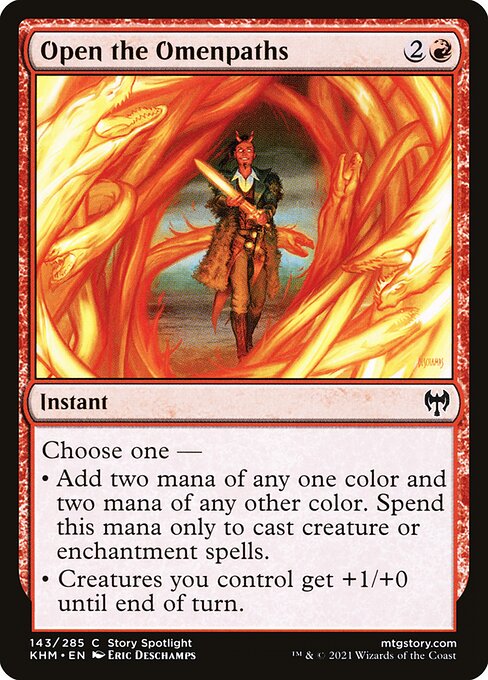 Open the Omenpaths - FOIL