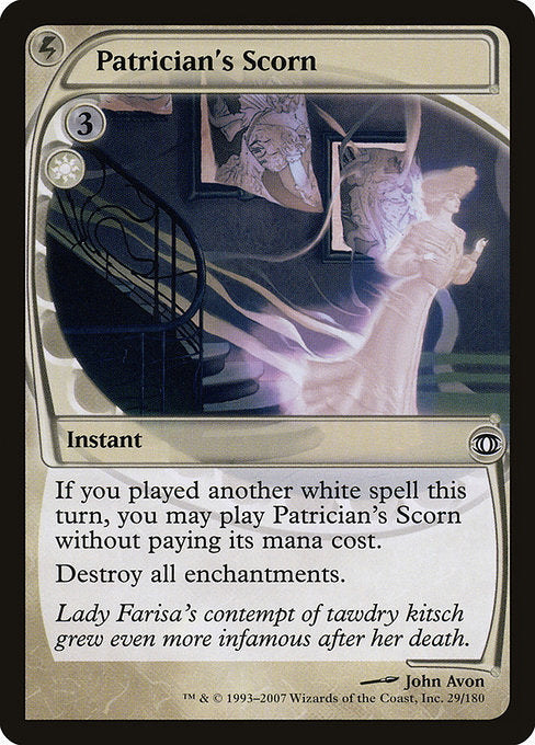 Patrician's Scorn - FOIL