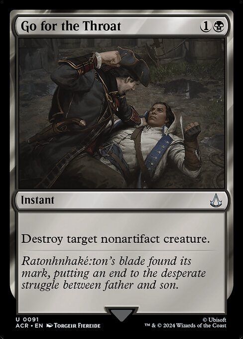 Go for the Throat - FOIL