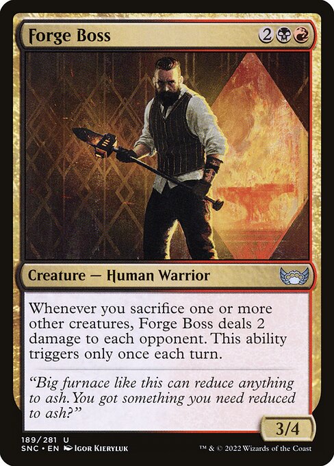 Forge Boss - FOIL