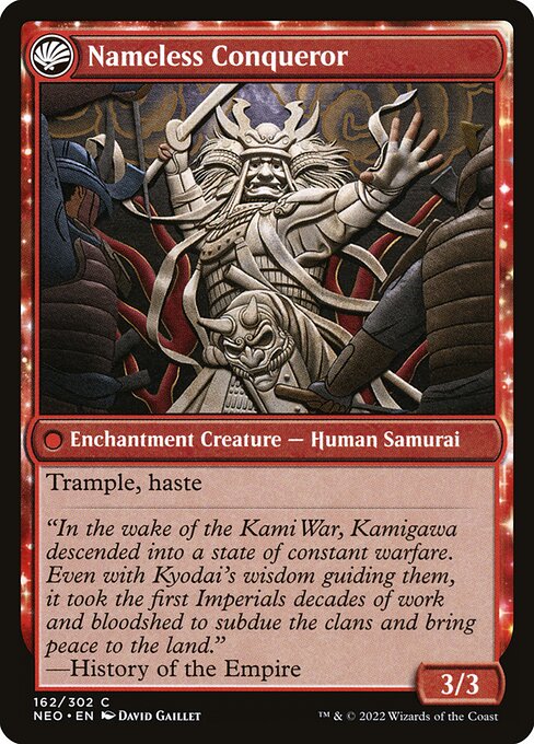 The Shattered States Era // Nameless Conqueror - FOIL
