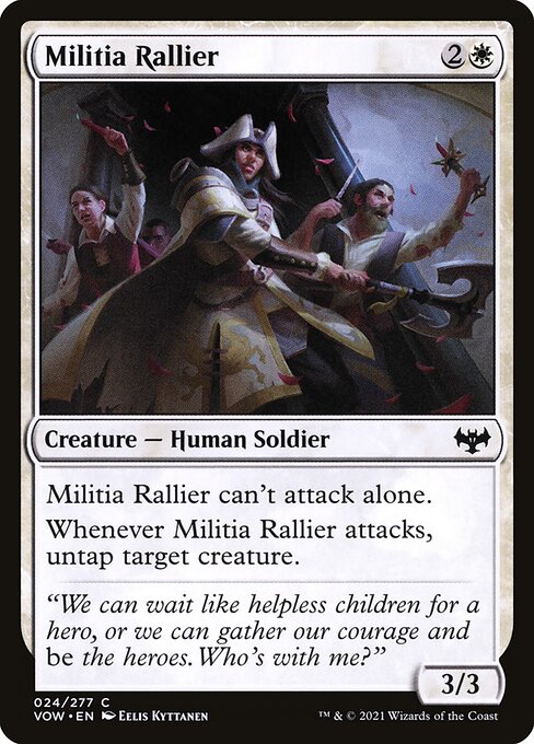 Militia Rallier - FOIL