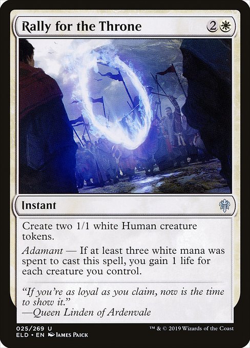 Rally for the Throne - FOIL