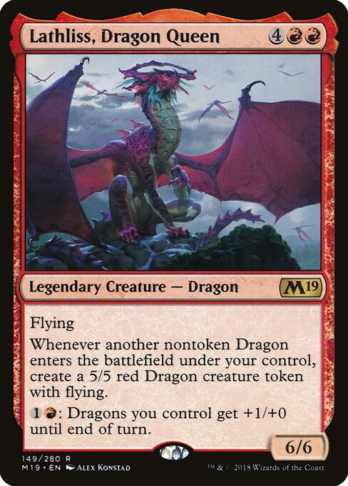 Lathliss, Dragon Queen - FOIL