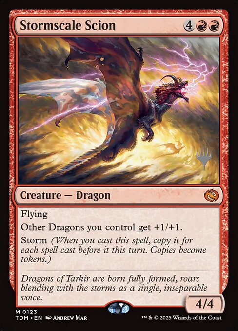 Stormscale Scion - FOIL