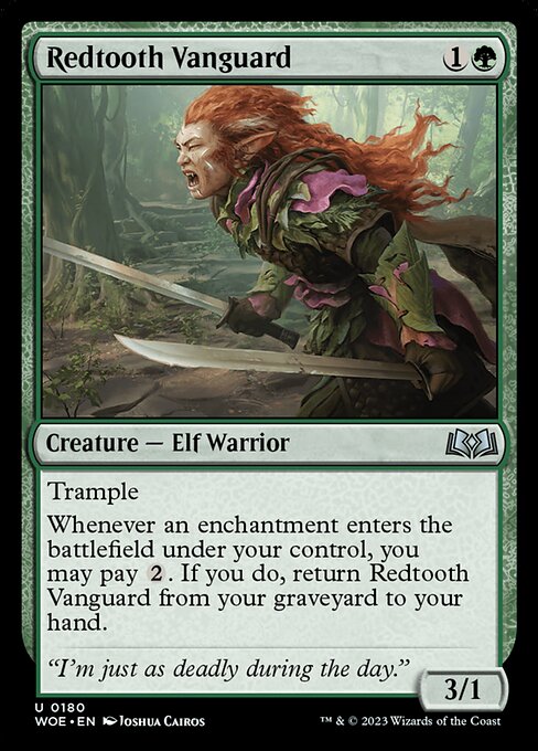 Redtooth Vanguard - FOIL