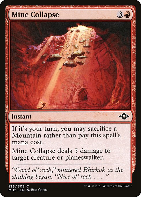 Mine Collapse - FOIL