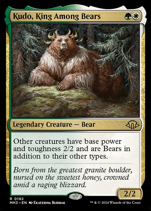 Kudo, King Among Bears - FOIL