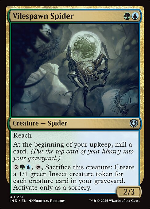Vilespawn Spider - FOIL
