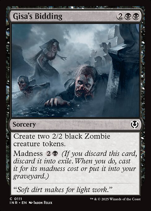 Gisa's Bidding - FOIL