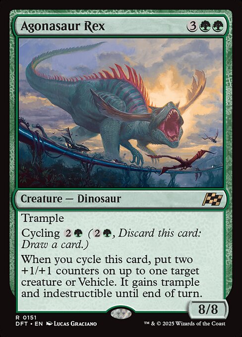 Agonasaur Rex - FOIL