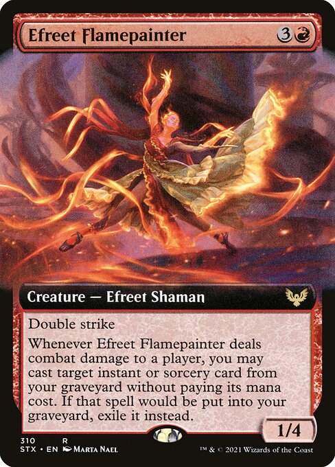 Efreet Flamepainter - FOIL