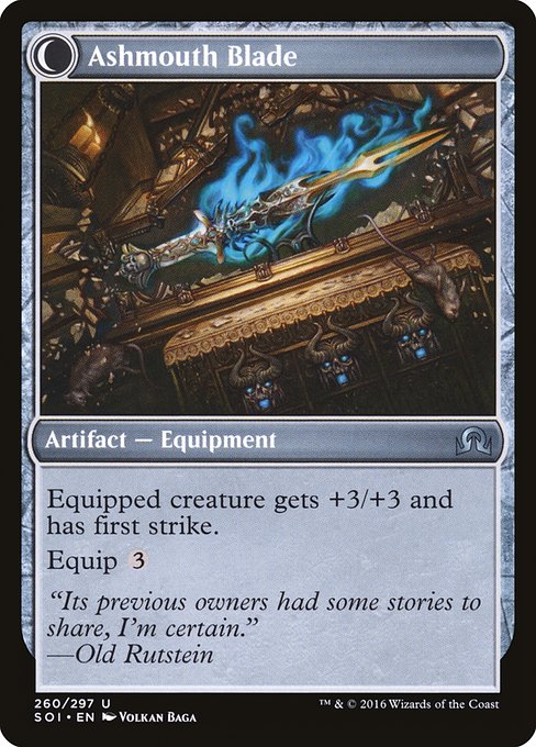 Neglected Heirloom // Ashmouth Blade - FOIL