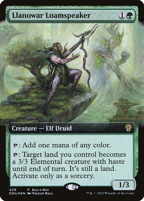 Llanowar Loamspeaker - FOIL